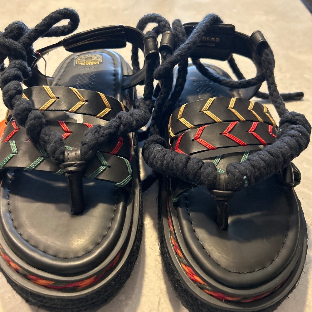 Beautiful Vegan leather sandals